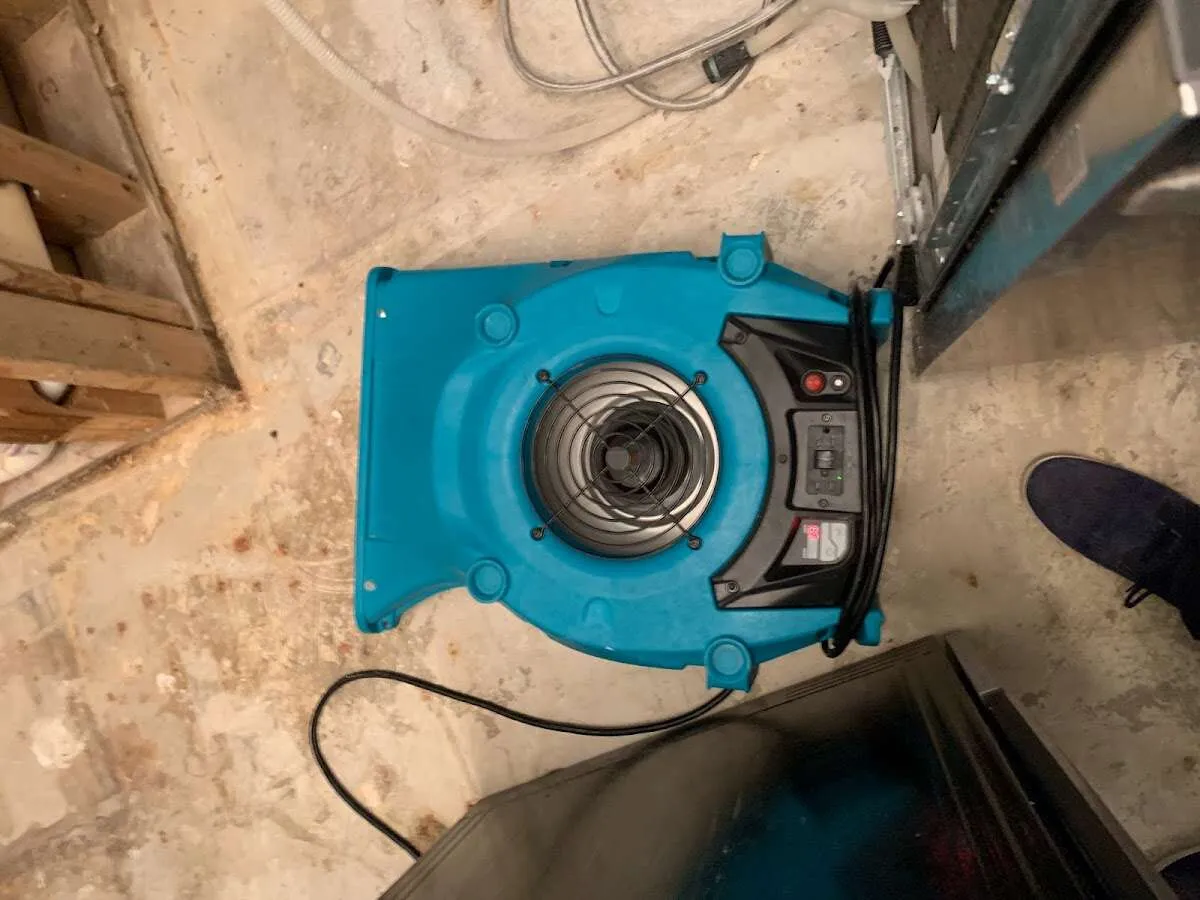Air mover drying equipment for Mold Remediation & Removal in Topsham